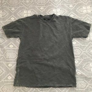 Forever 21 Men Oversized Acid Wash Knit Tee